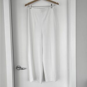 Zara White Wide Leg Pants